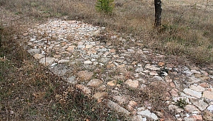 Останки от римски път Виа Диагоналис
