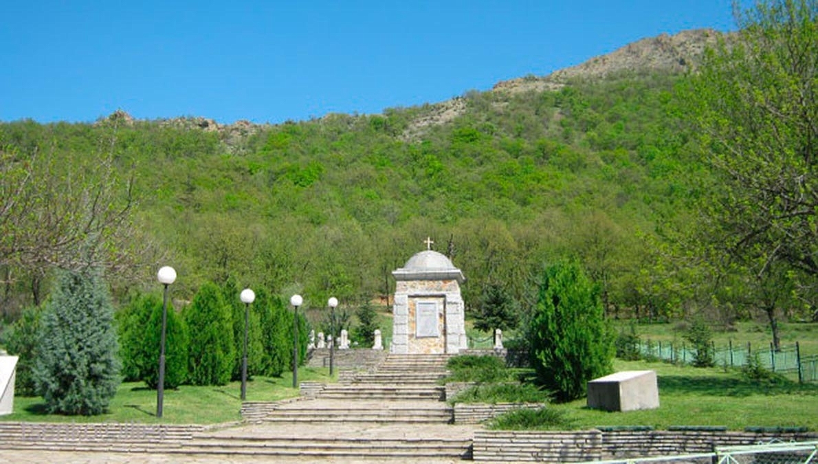 Thracian memorial complex. Chapel of Saint Petka of Bulgaria. Monument-symbol "Thrace without Borders"